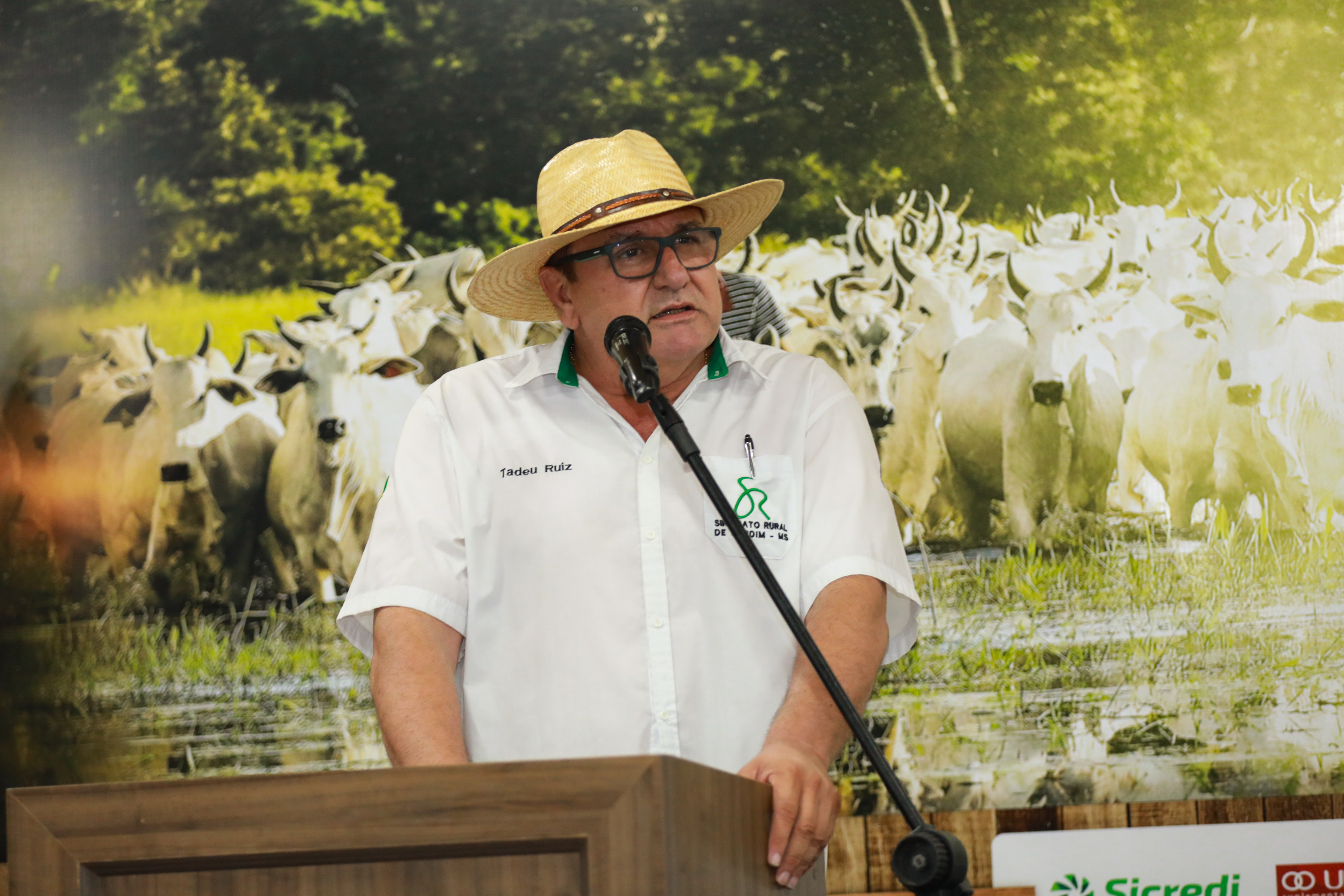 Presidente Marcelo Bertoni participa de inauguração da Galeria de Ex